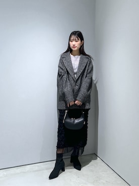 Renoさん(レディース・154cm)の冬コーディネート