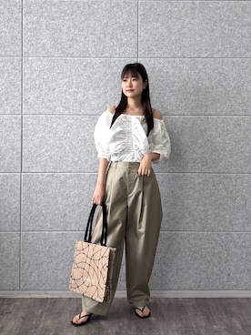 Renoさん(レディース・154cm)の夏コーディネート