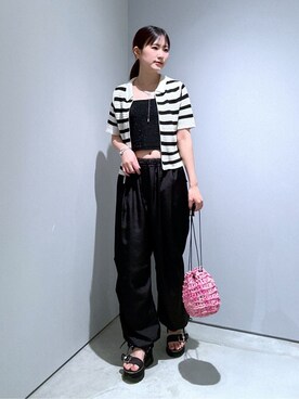 Renoさん(レディース・154cm)の夏コーディネート