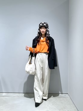 Renoさん(レディース・154cm)の秋コーディネート