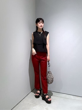 Renoさん(レディース・154cm)の夏コーディネート