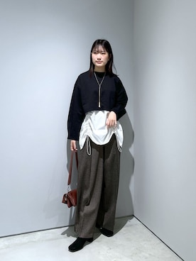 Renoさん(レディース・154cm)の冬コーディネート