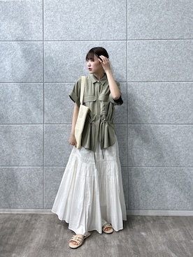 Renoさん(レディース・154cm)の春コーディネート
