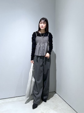 Renoさん(レディース・154cm)の冬コーディネート
