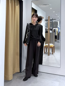 「GALLEST（ギャレスト）のアイテム」を使った、Renoさん（レディース・154cm）の秋コーディネート
