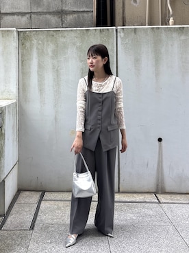 Renoさん(レディース・154cm)の夏コーディネート