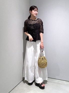 Renoさん（レディース・154cm）の夏コーディネート