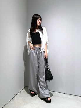 Renoさん(レディース・154cm)の夏コーディネート