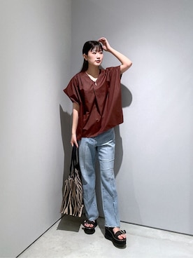 Renoさん(レディース・154cm)の夏コーディネート