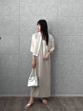 Renoさん(レディース・154cm)の春コーディネート