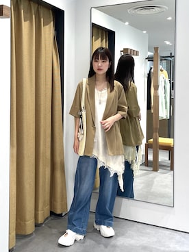 Renoさん(レディース・154cm)の春コーディネート