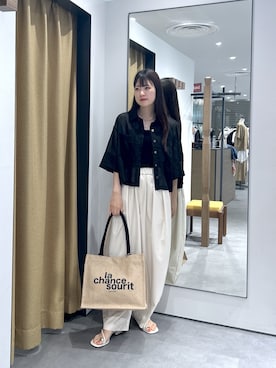 Renoさん(レディース・154cm)の夏コーディネート