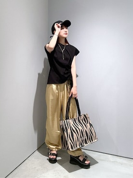 Renoさん(レディース・154cm)の夏コーディネート