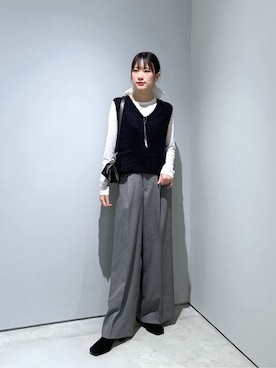 Renoさん(レディース・154cm)の冬コーディネート