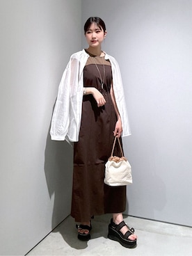 Renoさん(レディース・154cm)の夏コーディネート