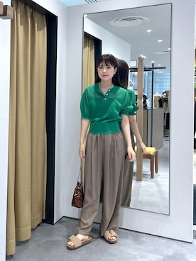 Renoさん(レディース・154cm)の夏コーディネート