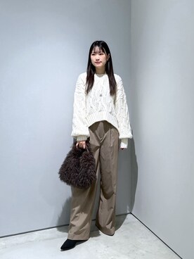 Renoさん（レディース・154cm）の冬コーディネート