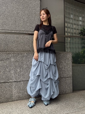「Tiny EDEN（タイニーエデン）のアイテム」を使った、Tiny EDEN  さん（レディース・158cm）の夏コーディネート