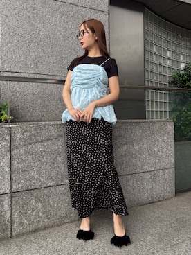 「Tiny EDEN（タイニーエデン）のアイテム」を使った、Tiny EDEN  さん（レディース・158cm）の夏コーディネート