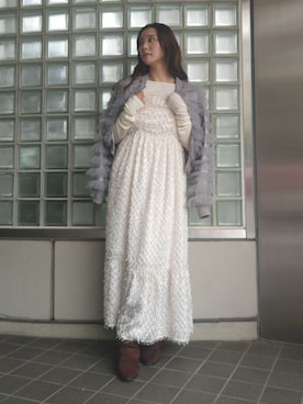 「Tiny EDEN（タイニーエデン）のアイテム」を使った、Tiny EDEN  さん（レディース・163cm）の秋コーディネート