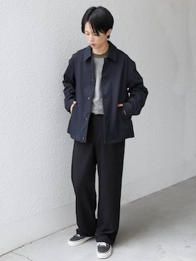 伊早坂さん(メンズ・175cm)の秋コーディネート