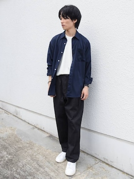 伊早坂さん(メンズ・175cm)の秋コーディネート