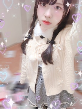 「SPINNS（スピンズ）のアイテム（カーディガン/ボレロ）」を使った、世界一のキモさん（レディース・160cm）の秋コーディネート