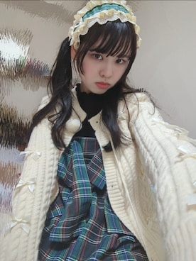 「アイテム（その他トップス）」を使った、世界一のキモさん（レディース・160cm）の秋コーディネート