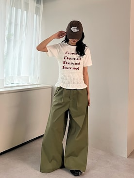 Sさん（レディース・162cm）の春コーディネート