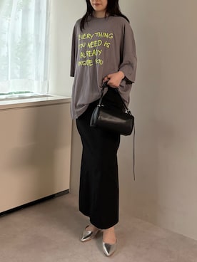 「Riberry（リベリー）のアイテム」を使った、Sさん（レディース・167cm）の春コーディネート