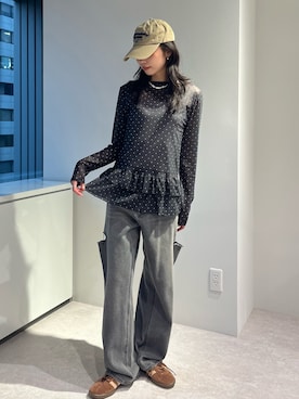 Sさん（レディース・162cm）の春コーディネート