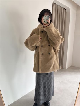 「gossara（ゴサラ）のアイテム」を使った、Sさん（レディース・162cm）の秋コーディネート