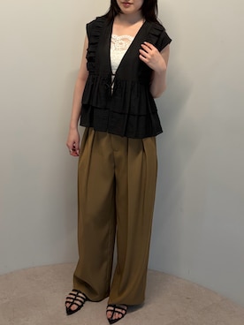 Sさん（レディース・167cm）の春コーディネート