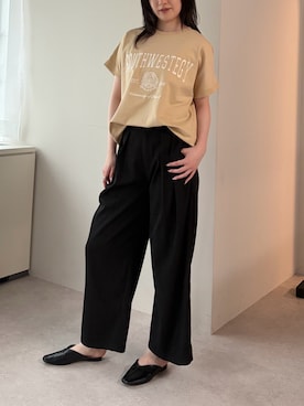 「Bonjour Sagan（ボンジュールサガン）のアイテム」を使った、Sさん（レディース・167cm）の春コーディネート