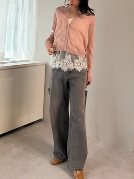 Sさん（レディース・162cm）の春コーディネート