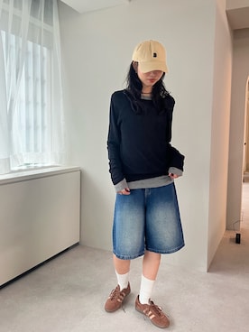 「meilmada（メイルマダ）のアイテム」を使った、Sさん（レディース・162cm）の春コーディネート