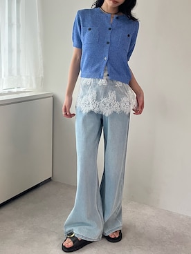 Sさん（レディース・162cm）の春コーディネート