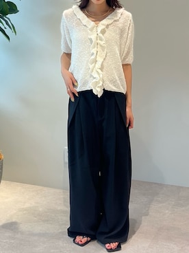 「ciite' surgical stainless（シーテサージカルステンレス）のアイテム」を使った、Sさん（レディース・162cm）の夏コーディネート