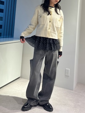 Sさん（レディース・162cm）の春コーディネート