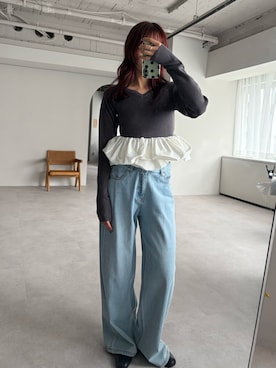 「leimn（レイムン）のアイテム」を使った、Sさん（レディース・162cm）の秋コーディネート