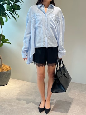 「YENNA（イェンナ）のアイテム」を使った、Sさん（レディース・162cm）の夏コーディネート