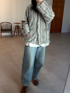 Sさん（レディース・166cm）の冬コーディネート