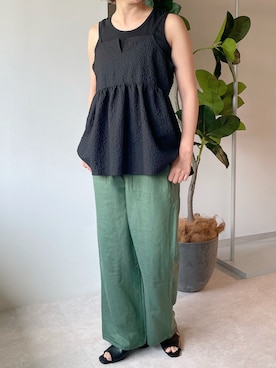 「Fizz（フィズ）のアイテム」を使った、Sさん（レディース・156cm）の春コーディネート