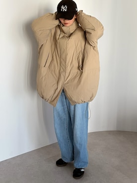 「ap retro（アプレトロ）のアイテム」を使った、Sさん（レディース・156cm）の冬コーディネート