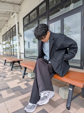 「アイテム（テーラードジャケット）」を使った、furykisu0509さん（メンズ・163cm）の秋コーディネート