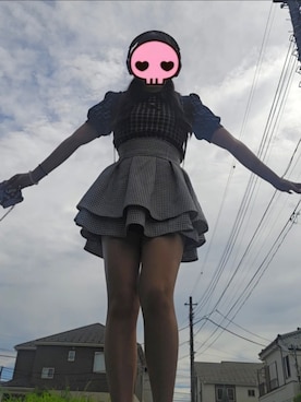 「地雷系ファッション」｜avigeilさん（レディース・161cm）の秋コーディネート