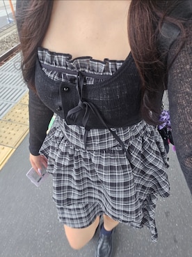 「地雷系ファッション」｜avigeilさん（レディース・161cm）の秋コーディネート