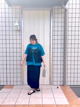 omusubichannさん（レディース・158cm）の夏コーディネート