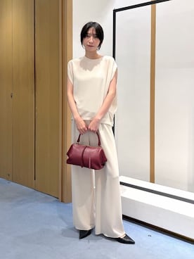 「DES PRES（デ・プレ）のアイテム」を使った、Akita_TOMORROWLANDさん（レディース・158cm）の夏コーディネート