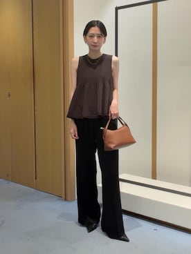 「DES PRES（デ・プレ）のアイテム」を使った、Akita_TOMORROWLANDさん（レディース・158cm）の夏コーディネート